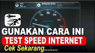 Cara Cek Kecepatan Internet Indihome Terbaru  Speed Test WIFI [upl. by Opiak302]