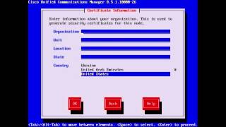 CSTIPTel  03  Callmanager Install Process [upl. by Aizitel]