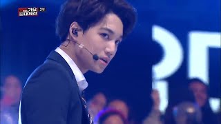 ENGsub가요대제전 EXO  Wolf  Growl 엑소  늑대와 미녀  으르렁 KMF 20131231 [upl. by Llenej364]