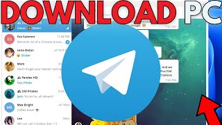 How to Download and Install Telegram on PC  Easy StepbyStep Guide [upl. by Ruhtra]