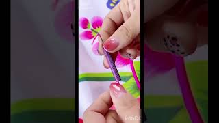 embroidery designs flowers🌹💐drawing flower designssong hoopart embroidey art embrembroidery [upl. by Garcia]