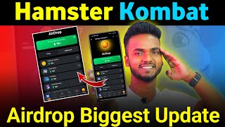 Airdrop Biggest Update Hamster Kombat Hamster Kombat New Update  Hamster Kombat Update [upl. by Odlonra]