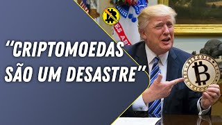 Donald Trump Afirma que Criptomoedas são um Desastre  Bitcoin Angola [upl. by Austin]