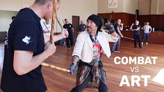 COMBAT vs ART Make Your Filipino Martial Arts Drills Dangerous [upl. by Anaz]