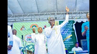 Lekan Remilekun Amos with an Unusual Praise at Liberation Harvest crusade Nov 2021 [upl. by Asela631]