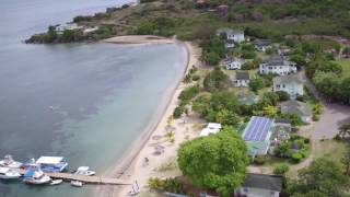 Oualie Beach  Nevis Hotel Bar and Beach [upl. by Katharyn544]