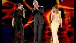 Michele Zarrillo feat Paola amp Chiara Lultimo Film Insieme Live SanRemo 2008 by EDO EXCLUSIVE [upl. by Marutani]