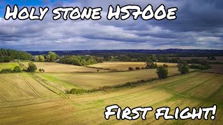 Holy Stone HS700E 4K Drone First flight Whyburn Farm Hucknall Nottinghamshire [upl. by Alyosha23]