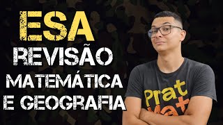 REVISÃO PARA ESA  MATEMÁTICA E GEOGRAFIA SIMULADO GAME [upl. by Earej]