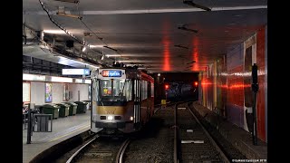 MIVB Brussels Hoofdstelijk Gewest Traject BN PCC 77007800 7814 Tram Lijn 39 Montgomery BanEik [upl. by Marris231]