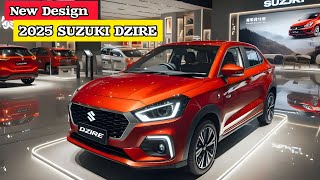 Finally New SUZUKI Dzire 2025 Launched  Discover Its Incredible Features [upl. by Simmie]