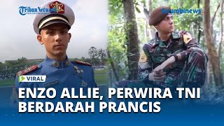 Sosok Enzo Perwira TNI Blasteran Perancis Jadi Sorotan saat Pelantikan di Istana Merdeka [upl. by Enilreug]