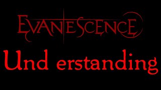 Evanescence  Understanding Lyrics Evanescence EP [upl. by Macmahon]