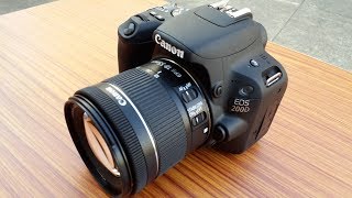 UNBOXING Canon EOS 200D DSLR [upl. by Gnanmos]