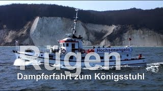 Rügen 2010  Eine Fahrt mit der MS quotBinzquot zu den Kreidefelsen auf Rügen über die Ostsee [upl. by Clarise113]