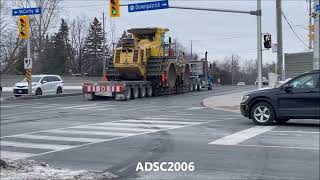 Cool Truck Loads 84 Landfill Compactor [upl. by Chainey]