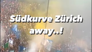 FCZ Südkurve Pyro and Atmosphere [upl. by Cordelie840]