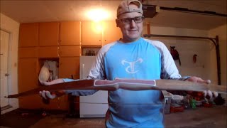 ReflexDeflex longbow build Start to Finish [upl. by Tterrag]