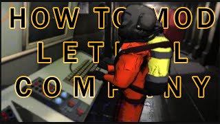 How to Mod Lethal Company Overwolf [upl. by Ilac235]