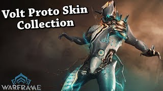 Warframe  Volt Proto Skin Collection [upl. by Esinad]