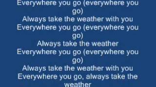 Crowded House  Weather With You Lyrics [upl. by Alyehs]