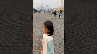 Aisyah sabiya di HUT TNI Monas Jakarta [upl. by Yadnus]