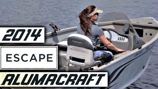 2014 Escape  Alumacraft Boats [upl. by Yrrag]