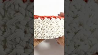 Mira qué fácil es tejer esta CESTA A CROCHET [upl. by Anelleh]