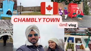 Fort Chambly Quebec canada 🇨🇦  Beautiful town near Montreal  vlog part 1 [upl. by Llednyl]