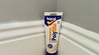 DIY Review Polycell Flexible Gap Polyfilla [upl. by Smoht507]