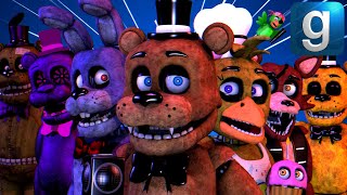 Gmod FNAF  Review  Brand New FNAF 1 Stylized Animatronics [upl. by Rik]