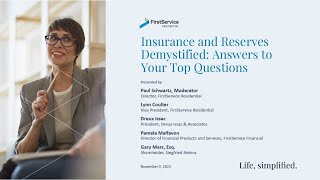 Insurance and Reserves Demystified Answers to Your Top Questions [upl. by Eikcir]