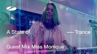 Miss Monique  A State Of Trance Episode 1195 ADE Special Guest Mix [upl. by Eeleak]