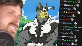 Forsen Reacts  EVOLVING URSHIFU Pokemon Animation [upl. by Acirederf]