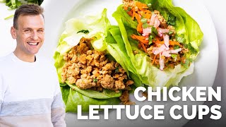 KoreanStyle Chicken Lettuce Cups [upl. by Anna-Diane]