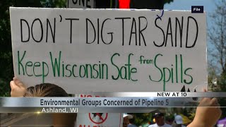 Enbridge pipeline concerns local environmental groups [upl. by Allina]