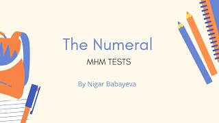 THE NUMERAL MHM TESTS сертификация miq English русскийсектор [upl. by Yanaj]