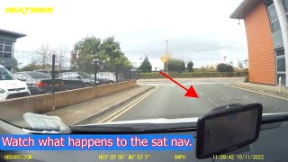 Sat nav on Speke driving test falls over on test [upl. by Loydie]