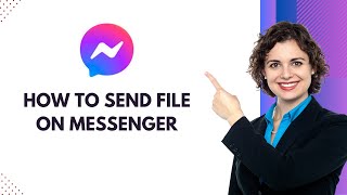 How To Send File On MessengerEASY [upl. by Ahsaekal142]