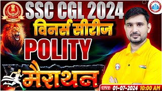 SSC CGL Classes 2024  SSC CGL 2024 Marathon  SSC CGL Polity By Ajeet Sir  SSC CGL GK GS PYQ [upl. by Analaf]