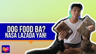 Unboxing Dog food na binili sa Lazada [upl. by Nide233]