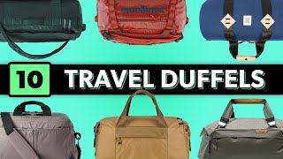 10 Travel Duffles  CarryOns for TwoBag Travel [upl. by Ecneps474]