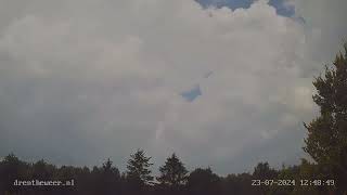 Timelapse weerstation Gasselternijveenschemond 23072024 [upl. by Maxine791]