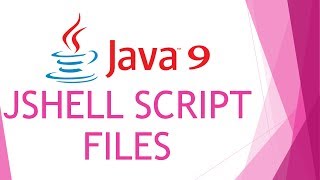 JShell  Loading Script Files [upl. by Kleper]