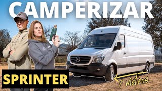 👉Camperizar Furgoneta Sprinter  La Mejor Camper para Vivir y Viajar [upl. by Joon]