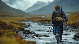 Traditional Scotland Highland Folk Music  Scenic Scotland Travel Video [upl. by Ekrub]