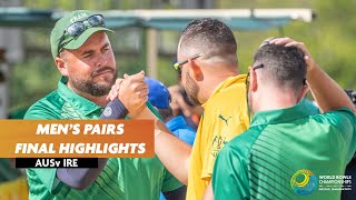 2023 World Bowls Championships  Mens Pairs Final Highlights [upl. by Juan]