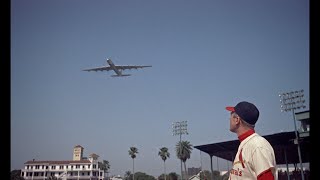 B 36 Flying over James Stewart Turn up the Volume 4K [upl. by Artemed]