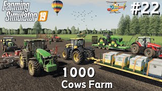 Cotton planting amp Alfalfa Fertilizing  Cultivating and Plowing l 1000 Cows Farm Ep 22 l FS 19 [upl. by Poul]