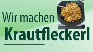 Wir kochen Krautfleckerl mit dem Monsieur Cuisine [upl. by Elpmet]